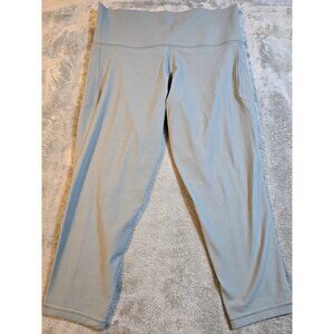Athleta Salutation Stash Pocket II Capri Leggings Womens 1X Green NWT‎  (531304)